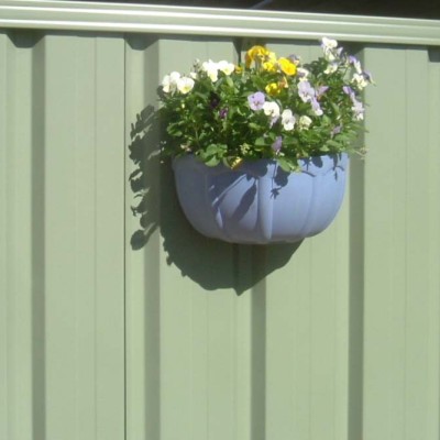 Colorbond  Fence Half Pot Hangups Colorbond  Fence Half Pot Hangups